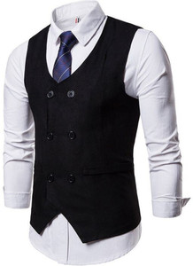 ATF Self Design Women Waistcoat