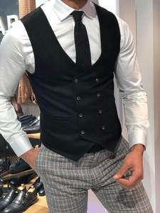 Swara Craft Solid Men Waistcoat