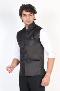 bellibeeindia Solid Men Waistcoat