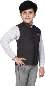 best smart choice Solid Boys Waistcoat