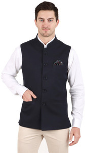 Gracyshade Solid Men Waistcoat