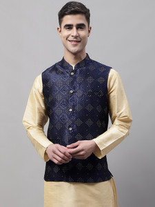 Jompers Printed Men Waistcoat