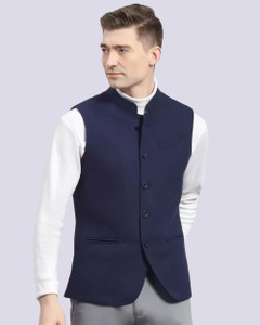 Rocksy Solid Men Waistcoat