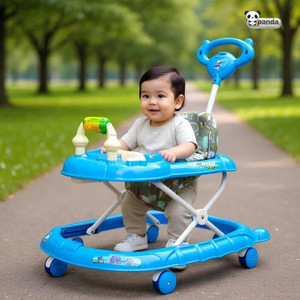 PANDA BABY PRODUCTS Musical Activity Walker With Parent Rod