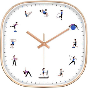 MT BROTHERS Analog-Digital 28.5 cm X 28.5 cm Wall Clock