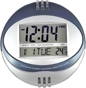 NXZ Digital 26 cm X 26 cm Wall Clock