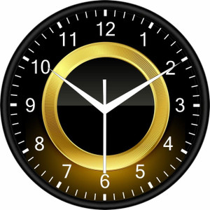 jv enterprises Analog 25.4 cm X 25.4 cm Wall Clock