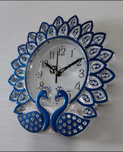 Shreya Enterprise एनालॉग 24 cm X 24 cm दीवार घड़ी