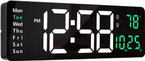 Calldrishe Digital 12 cm X 38 cm Wall Clock