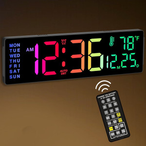 WOLBLIX 12x16 cm Digital Wall Clock - Image 4