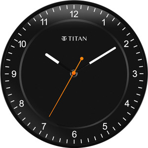 Titan एनालॉग 27 cm X 27 cm दीवार घड़ी