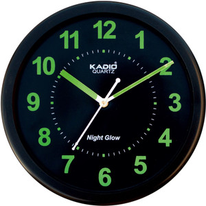 Kadio एनालॉग 24.5 cm X 24.5 cm दीवार घड़ी