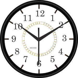 jv enterprises Analog 25.4 cm X 25.4 cm Wall Clock