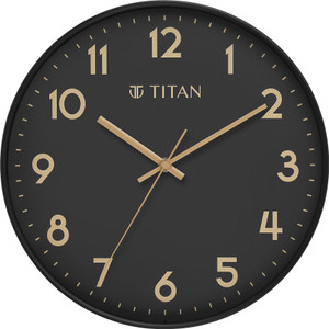 Titan एनालॉग 30 cm X 30 cm दीवार घड़ी