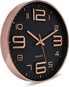 GINOYABROTHERS Analog 30 cm X 30 cm Wall Clock