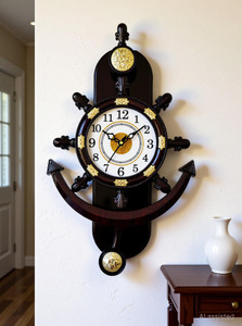 setu creation Analog 38 cm X 26 cm Wall Clock