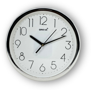 OREVA Analog 26 cm X 26 cm Wall Clock