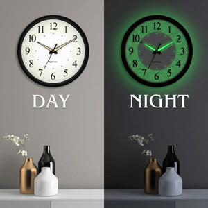 Zyoraelite 30x30 cm Analog Wall Clock Black - Image 6