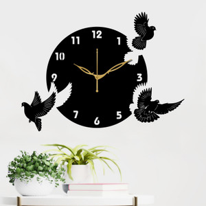 Yamizen Analog 35 cm X 47 cm Wall Clock