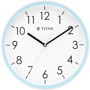 Titan Analog 32.5 cm X 32.5 cm Wall Clock