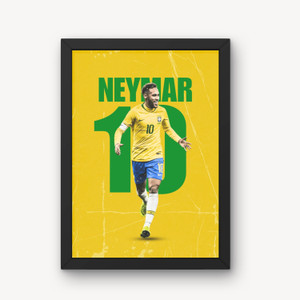 Good Hope Neymar Framed Football Poster - Image 6