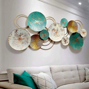 Brassz Design Studio Metal Wall Art Decor for Living Room Large 3D Boho Wall Decor