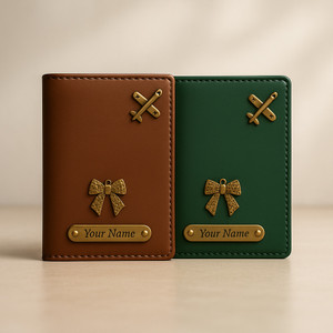 CELED Men & Women Travel Green Artificial Leather Document Holder