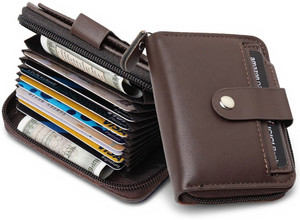 KILLER Men & Women Brown Artificial Leather Card Holder