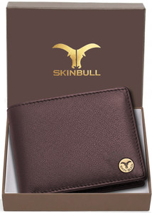 SKINBULL Men Casual, Formal Brown Genuine Leather Wallet