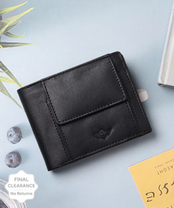 METRONAUT Men Casual Black Artificial Leather Wallet