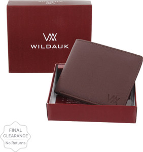 WILDAUK Men Brown Artificial Leather Wallet