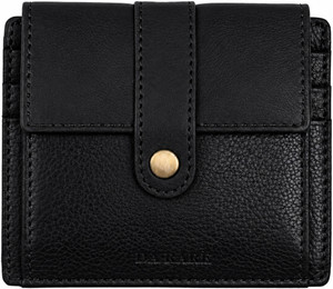DA RARE Men & Women Casual Black Genuine Leather Wallet