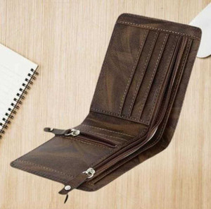 Shiv Men Brown Leather Wallet - Image 4