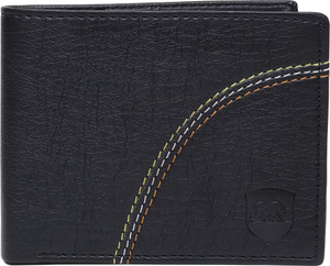 SAMTROH Men Black Artificial Leather Wallet