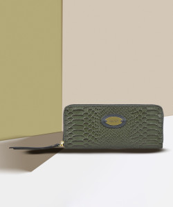 HIDESIGN Women Casual, Formal Green Genuine Leather Wallet