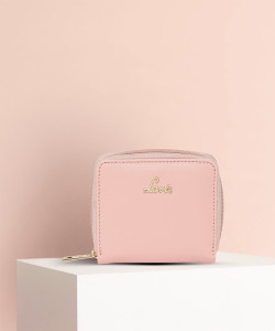 LAVIE Women Casual Pink Artificial Leather Wallet