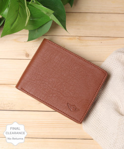 METRONAUT Men Casual, Evening/Party, Formal, Travel, Trendy Tan Artificial Leather Wallet
