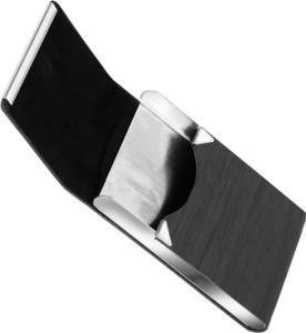 STORITE Men & Women Casual, Formal, Travel, Trendy Black Aluminium Card Holder