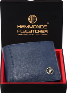 HAMMONDS FLYCATCHER Men's Leather Bi-Fold Wallet - RFID Blocking With Coin Pocket
