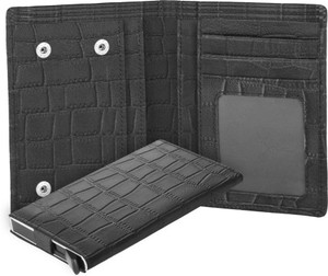 WILDHORN Men Casual, Formal, Travel Black Genuine Leather Wallet