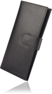 SHAMRIZ Men Black Artificial Leather Card Holder