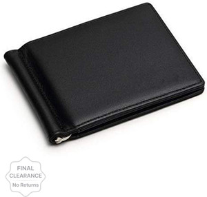 USL Men Black Leather Money Clip - Image 5