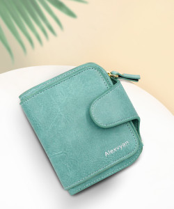 AlexVyan Women Casual, Ethnic, Evening/Party, Formal, Travel, Trendy Green Genuine Leather Wallet