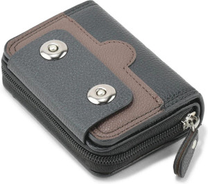 BE DIVINE Men & Women Casual, Travel, Formal, Trendy Black Artificial Leather Card Holder