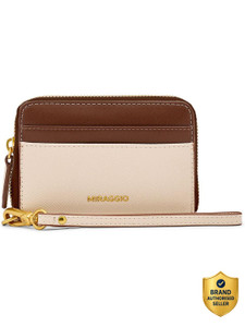 Miraggio Women Trendy Khaki Artificial Leather Wallet