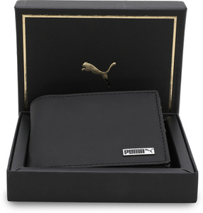 PUMA Black Genuine Leather Wallet - Image 5