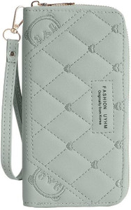 SYGA Women Green Genuine Leather Wallet