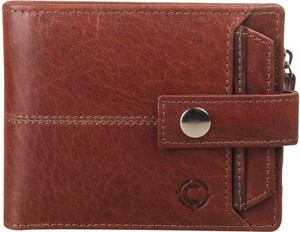 Cotnis Men Trendy, Formal, Travel Brown Genuine Leather Wallet