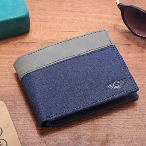 METRONAUT Men Blue Artificial Leather Wallet - Image 5