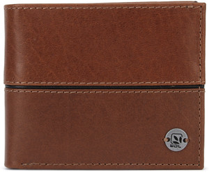 WOODLAND Men Casual Tan Genuine Leather Wallet